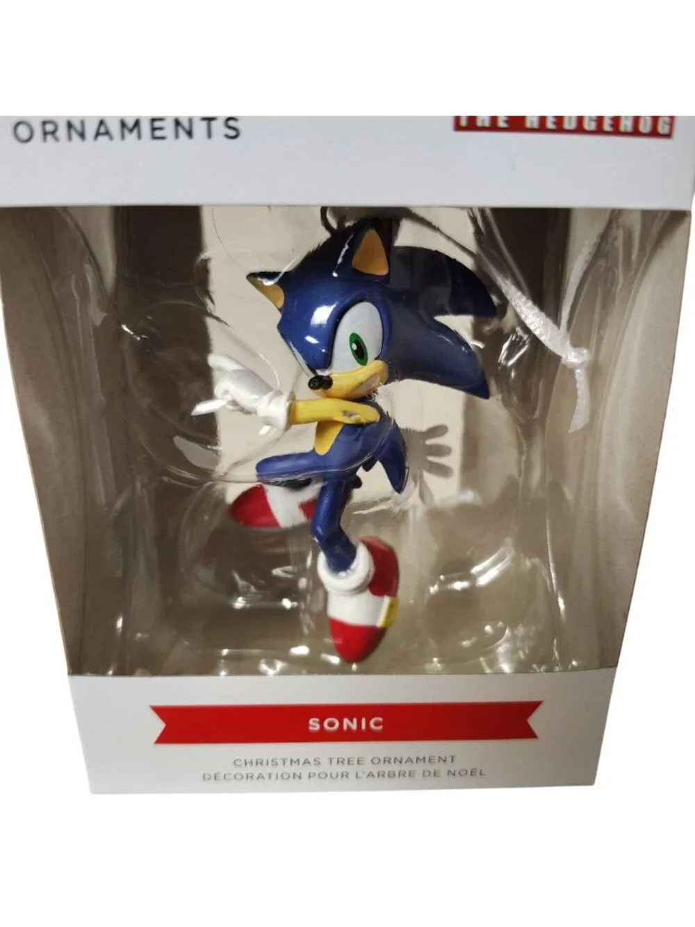 Hallmark Sonic The Hedgehog Christmas Tree Ornament In Original Box